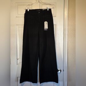 1822 Denim Black Flare Jeans